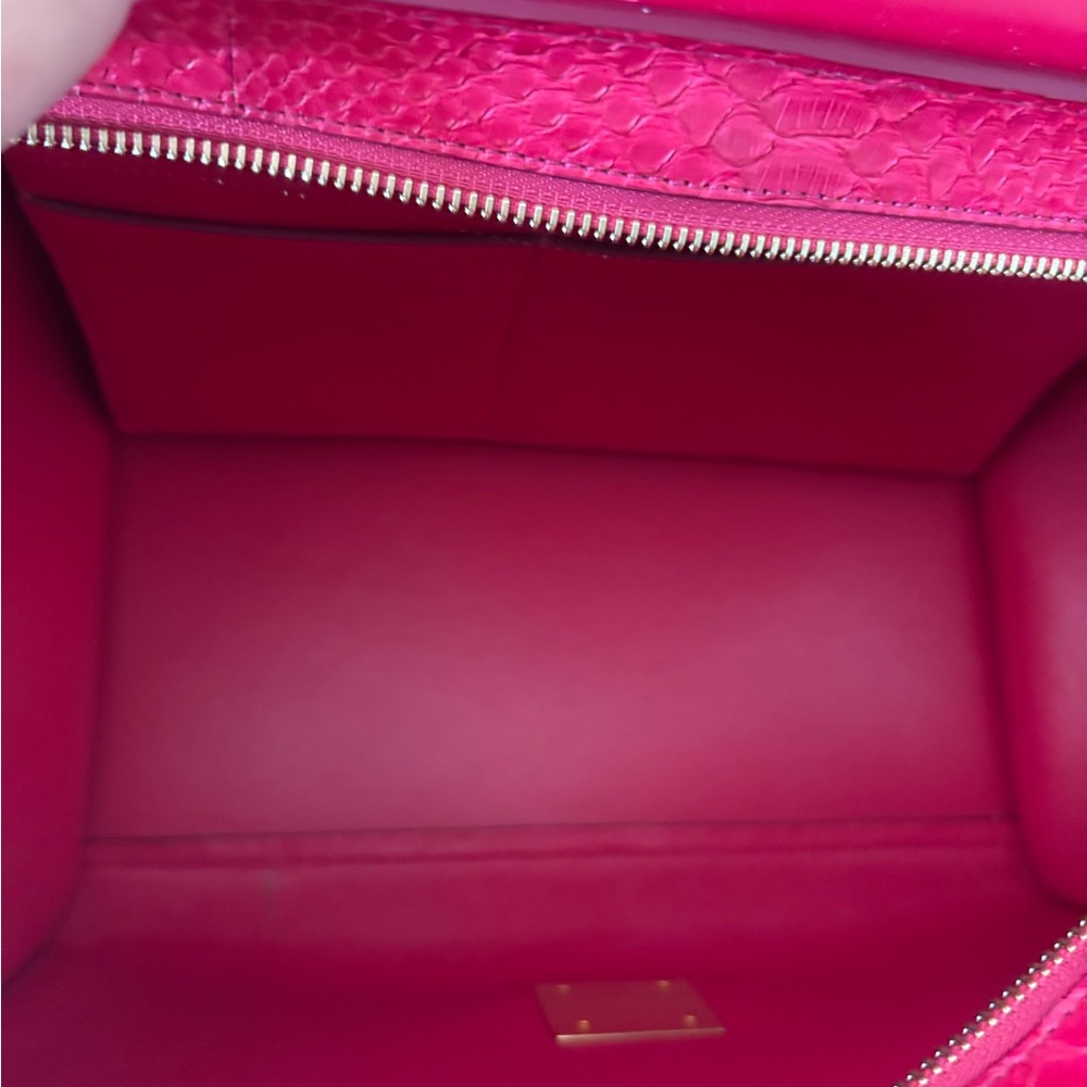 Stunning Celine Python Trapeze Shoulder And Handb… - image 7